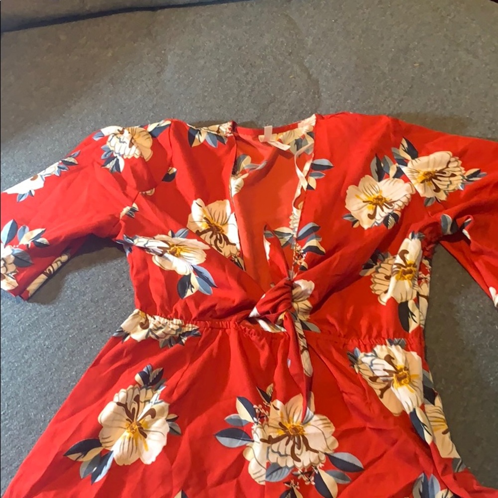 Floral romper
